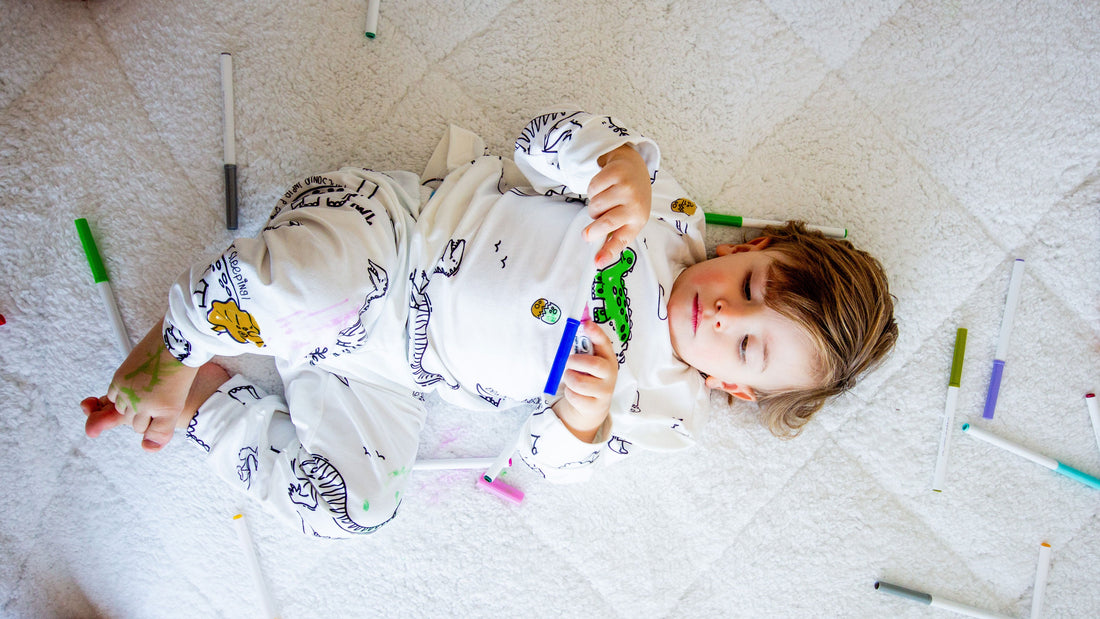 Fun Plans with Colorable Pajamas: The Fun Never Ends!