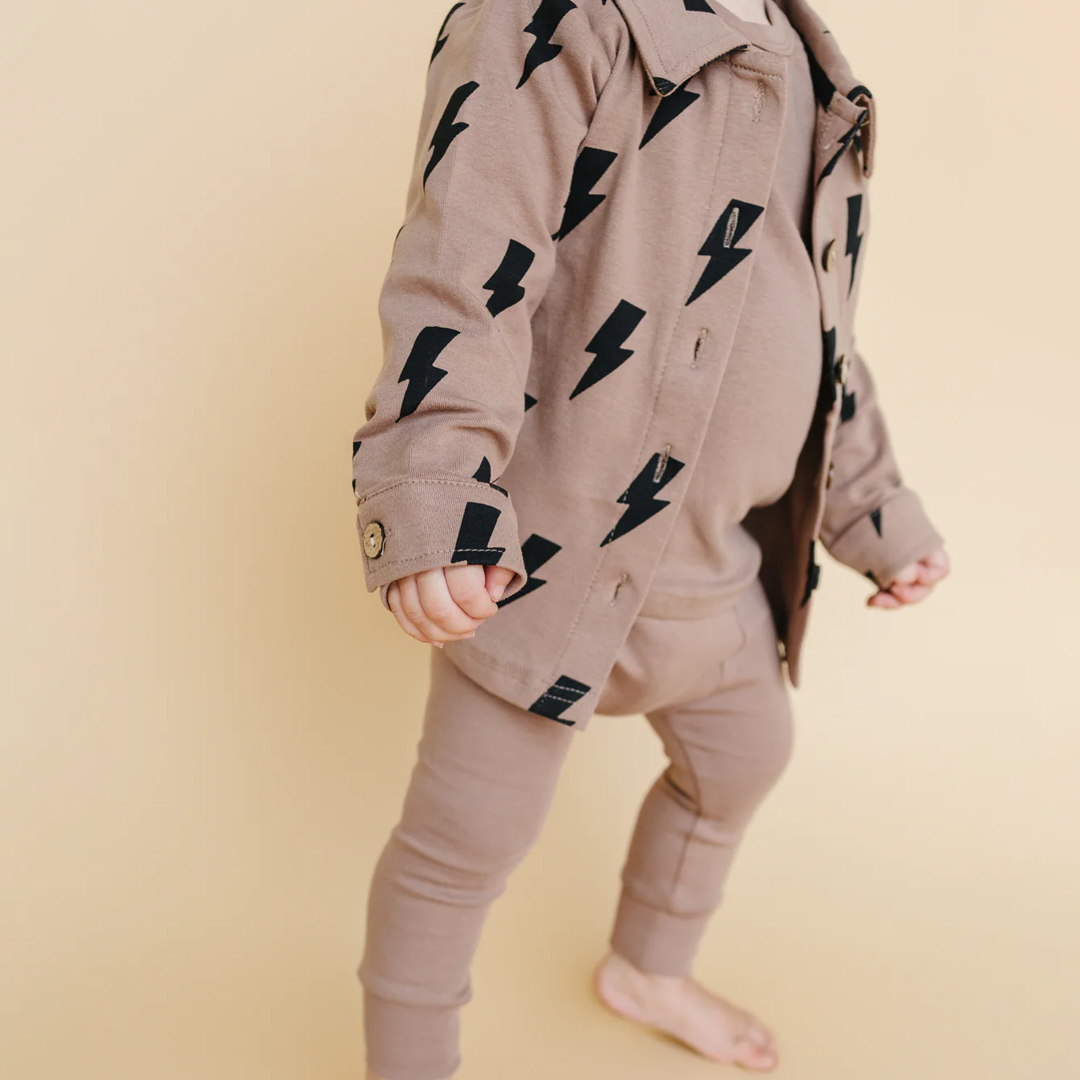Shacket | Mocha Bolts