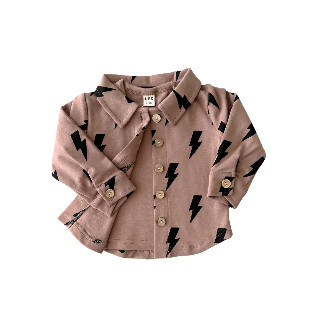 Shacket | Mocha Bolts