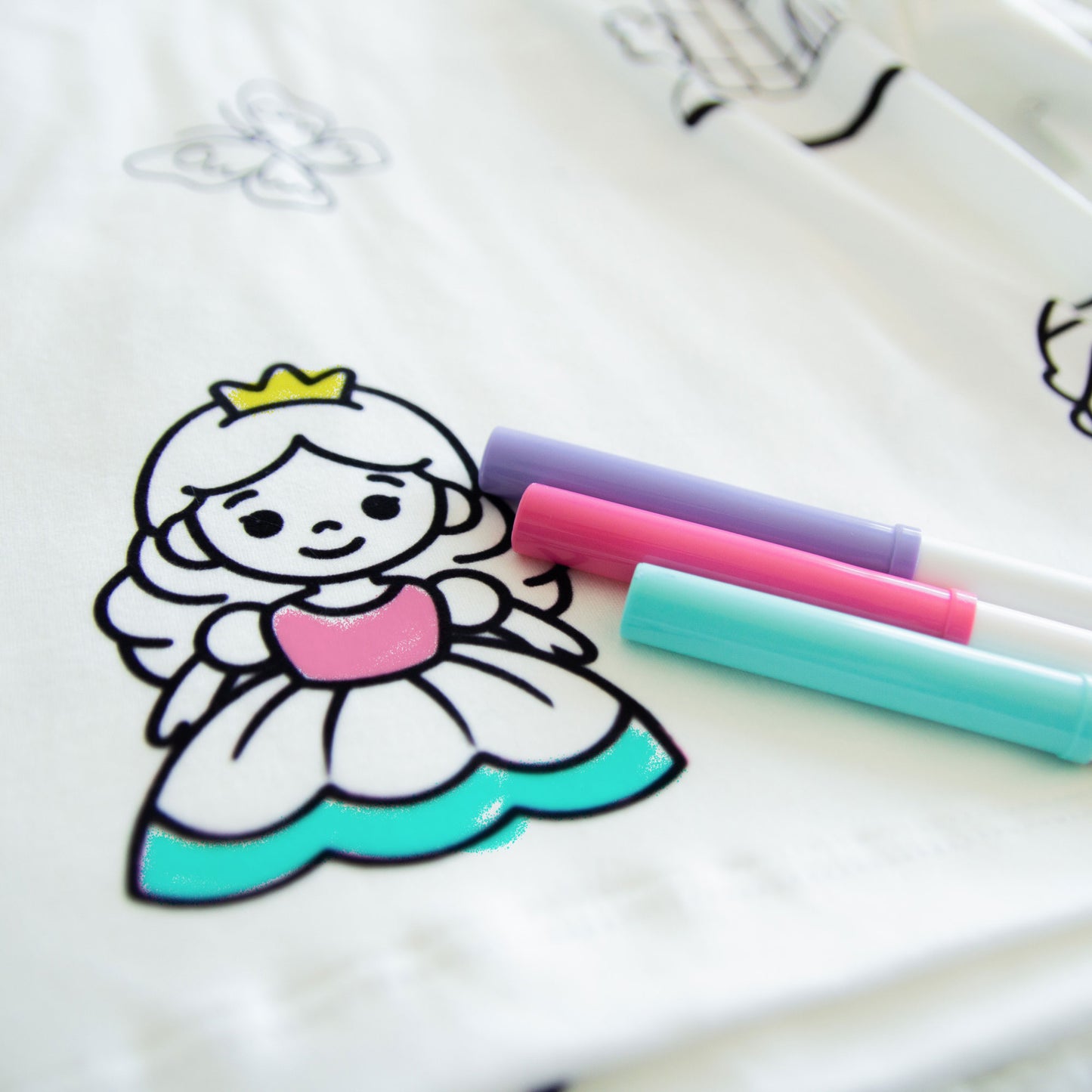 Princess World Colorable Pajama Set