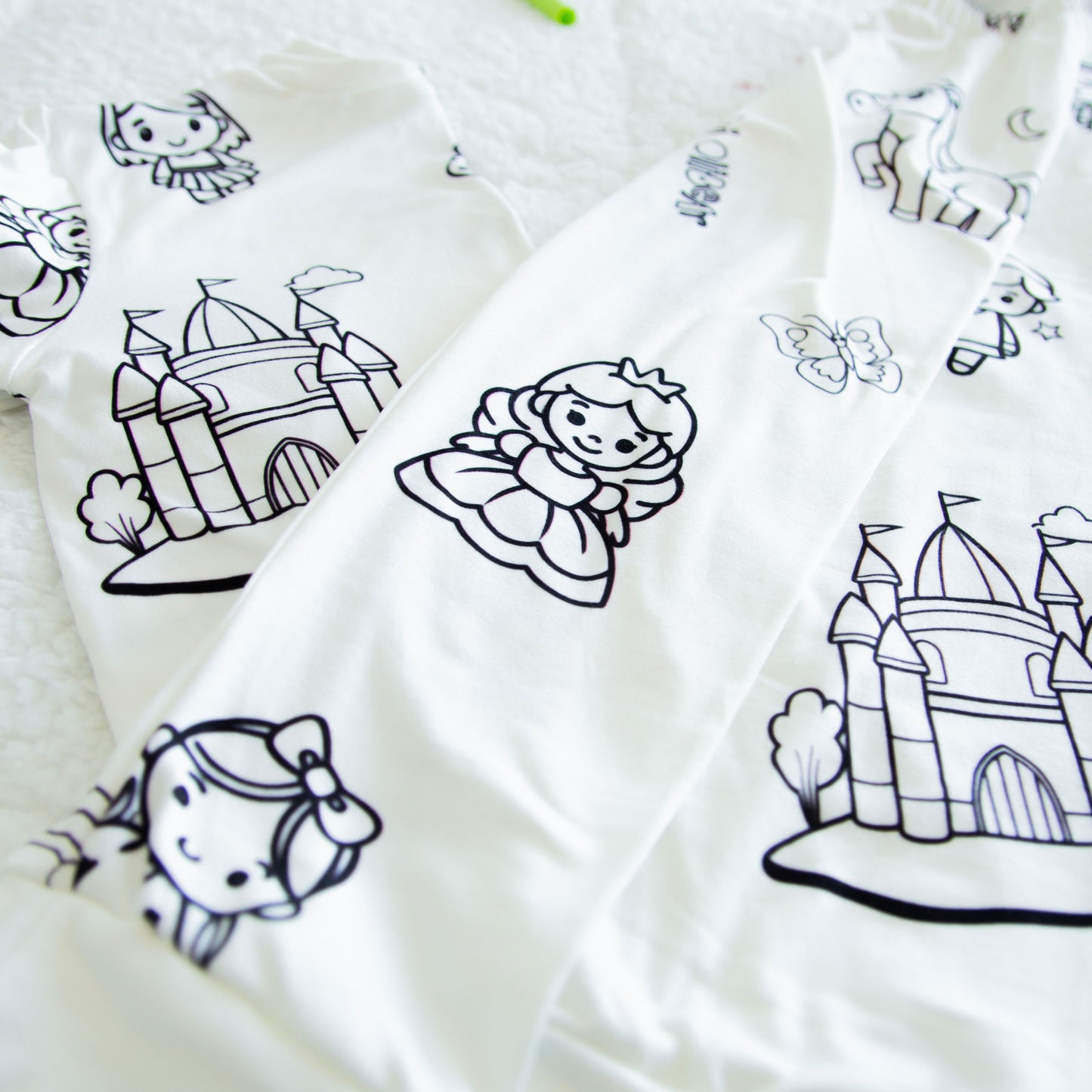 Princess World Colorable Pajama Set