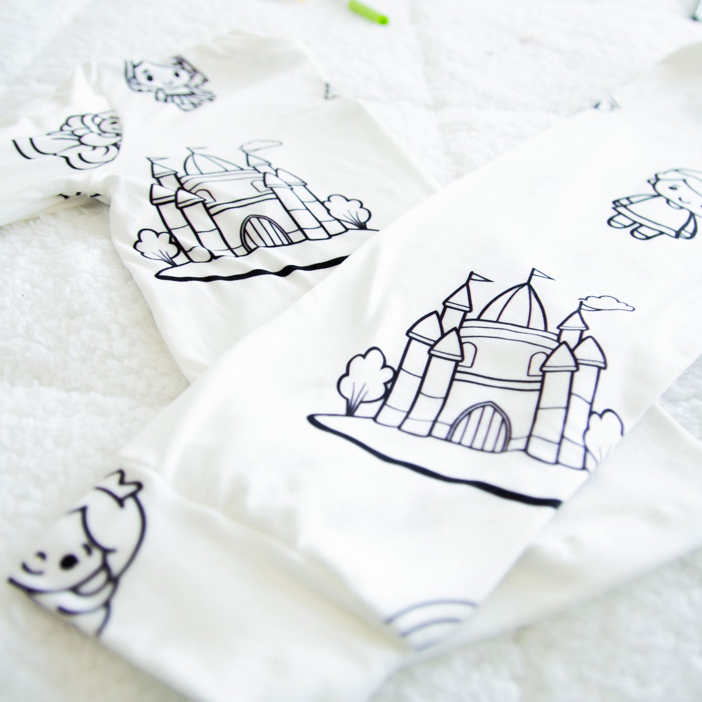 Princess World Colorable Pajama Set