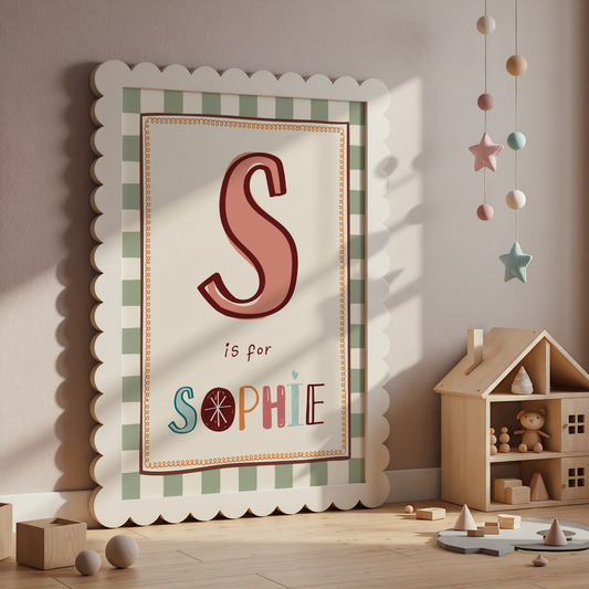 Sophie’s Name Poster