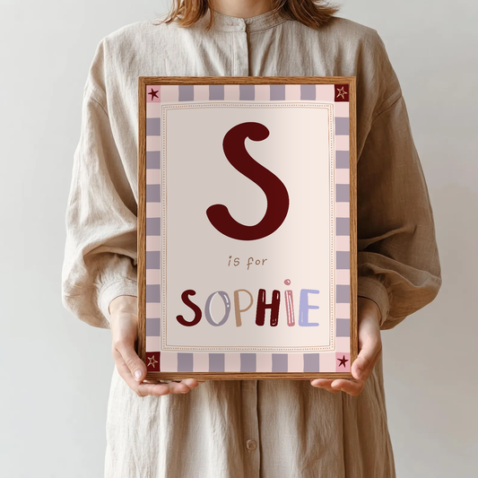 Sophie’s Name Poster